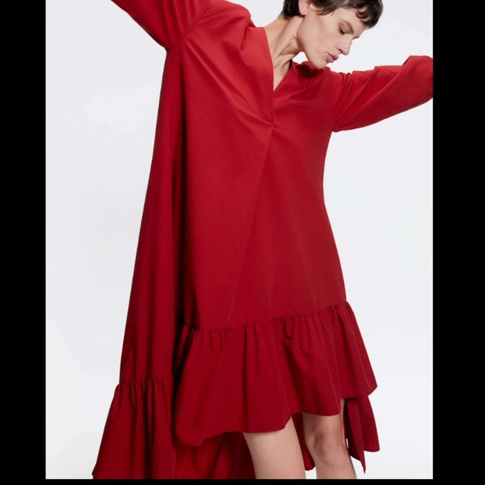 Zara red dress - Sold out - Picture 2 of 11